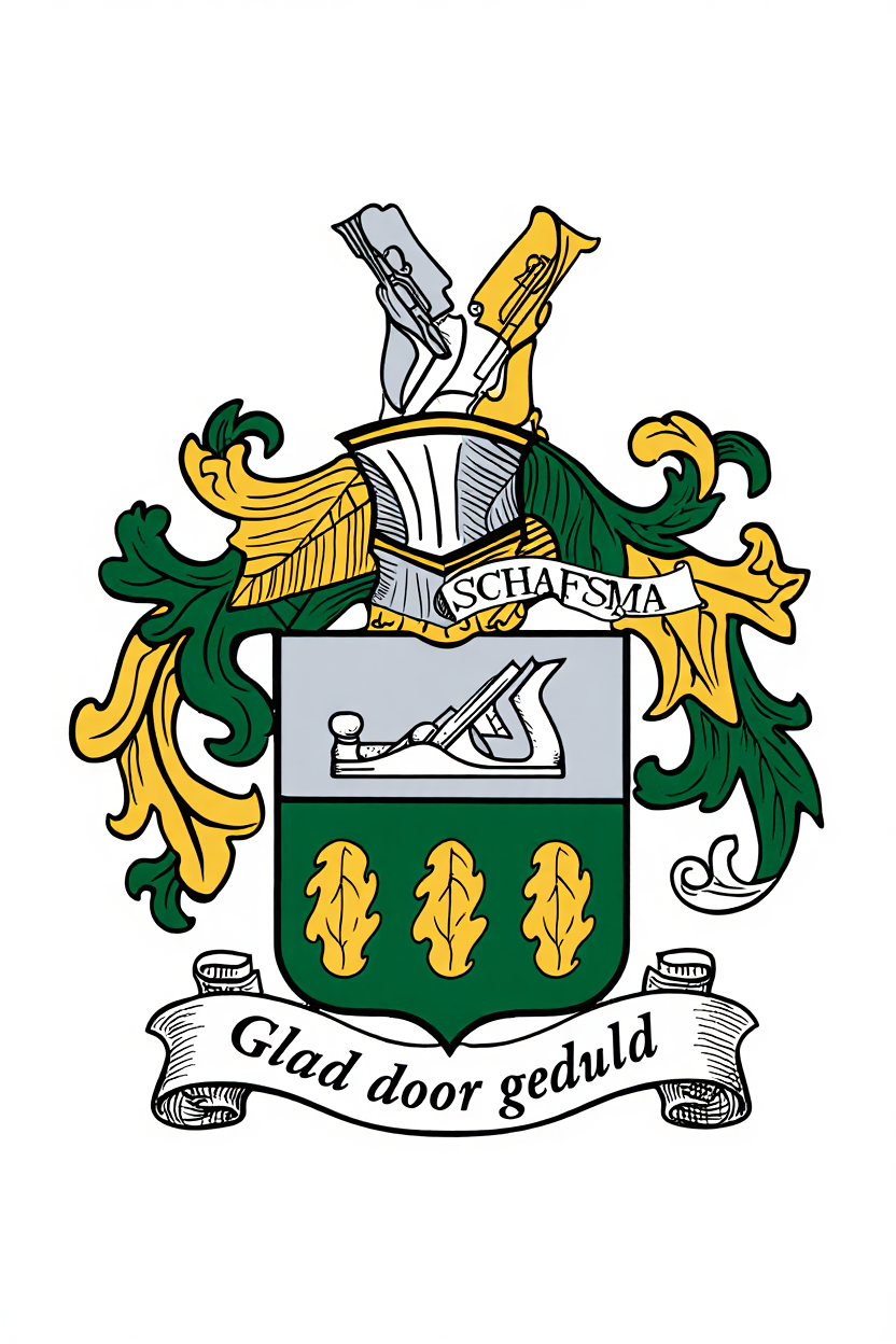 Familiewapen van de achternaam SCHAAFSMA