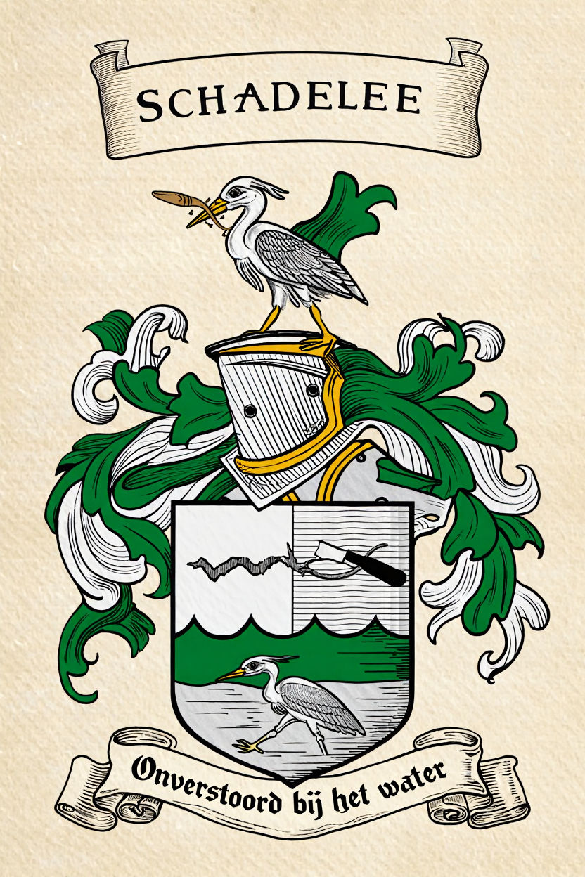 Familiewapen van de achternaam SCHADELEE