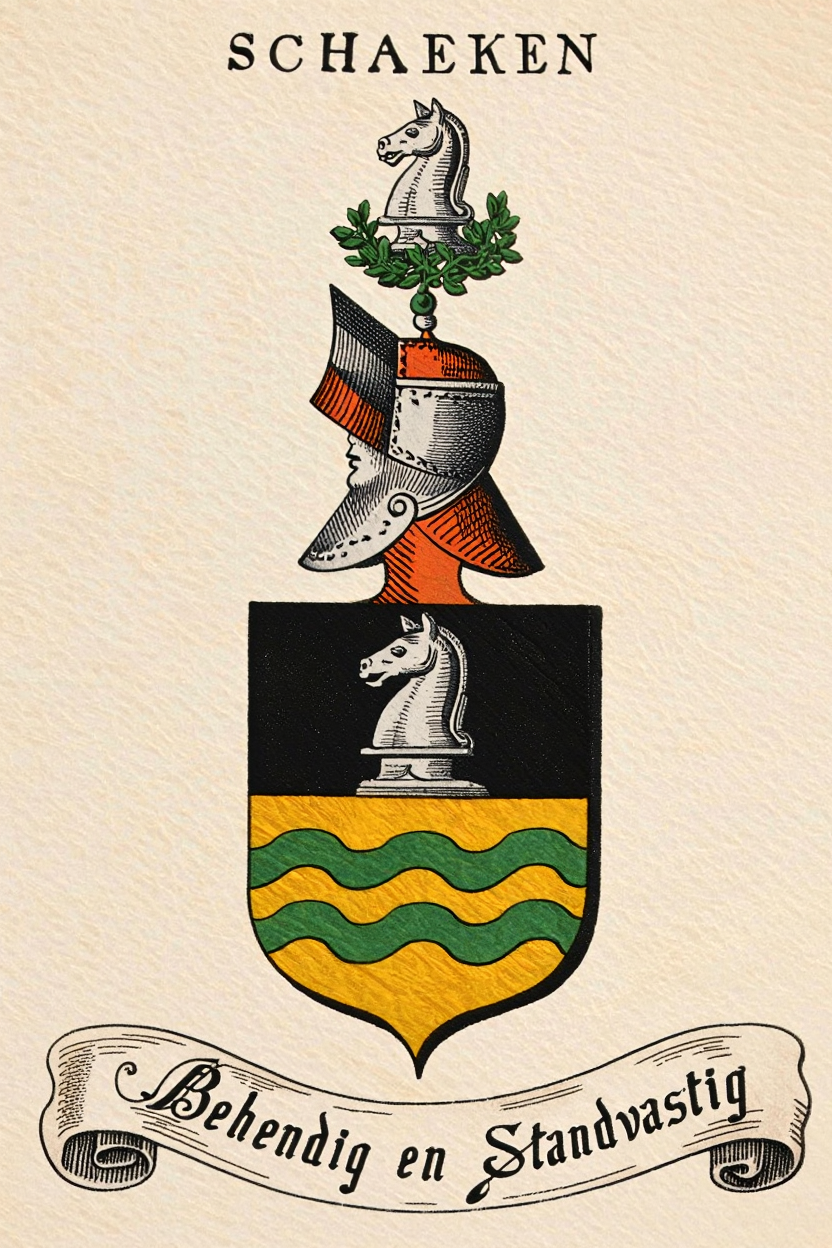 Familiewapen van de achternaam SCHAEKEN