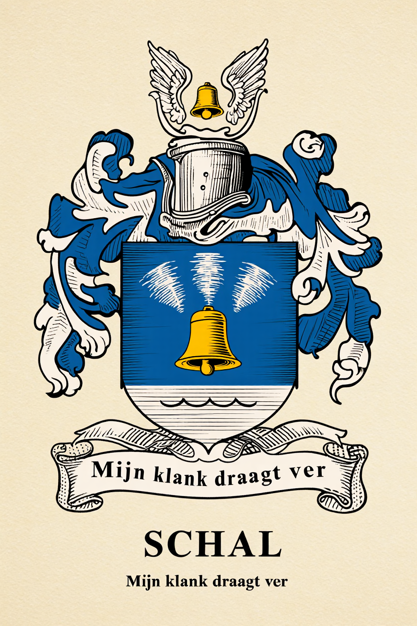 Familiewapen van de achternaam SCHAL