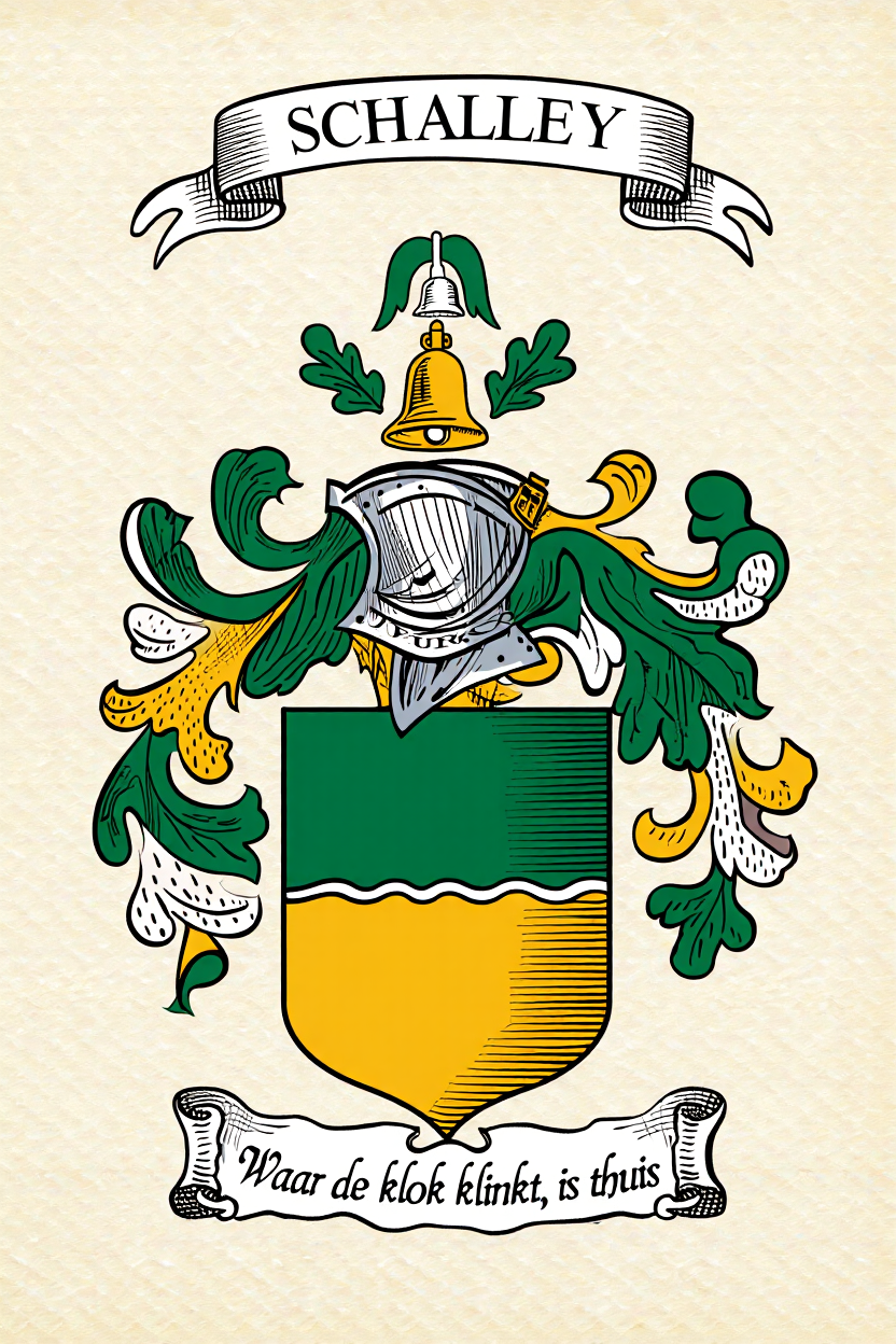 Familiewapen van de achternaam SCHALLEY