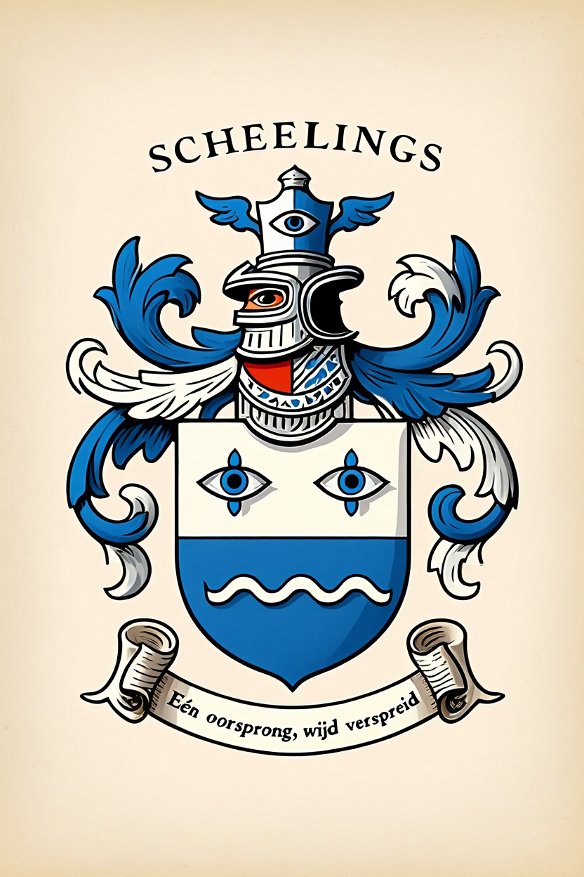 Familiewapen van de achternaam SCHEELINGS