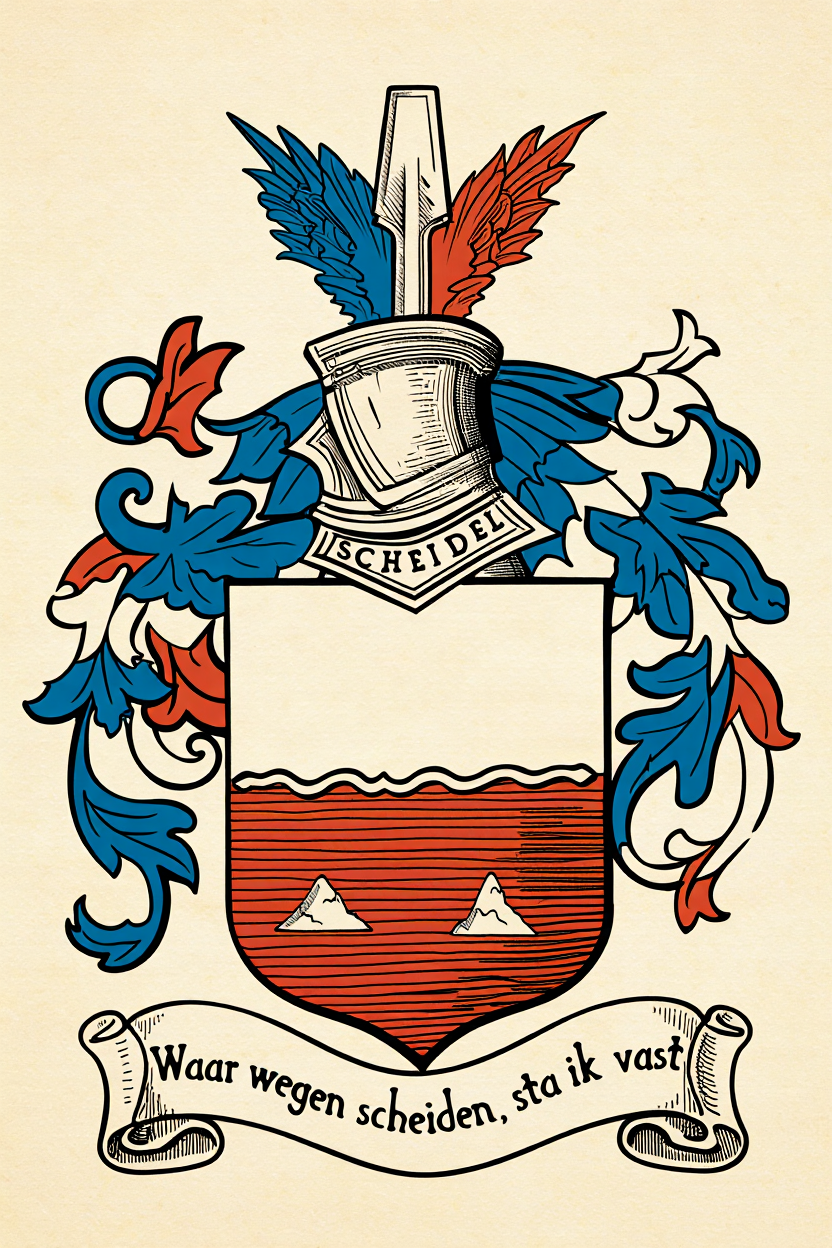 Familiewapen van de achternaam SCHEIDEL