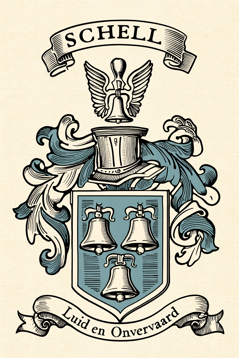 Familiewapen van de achternaam SCHELL