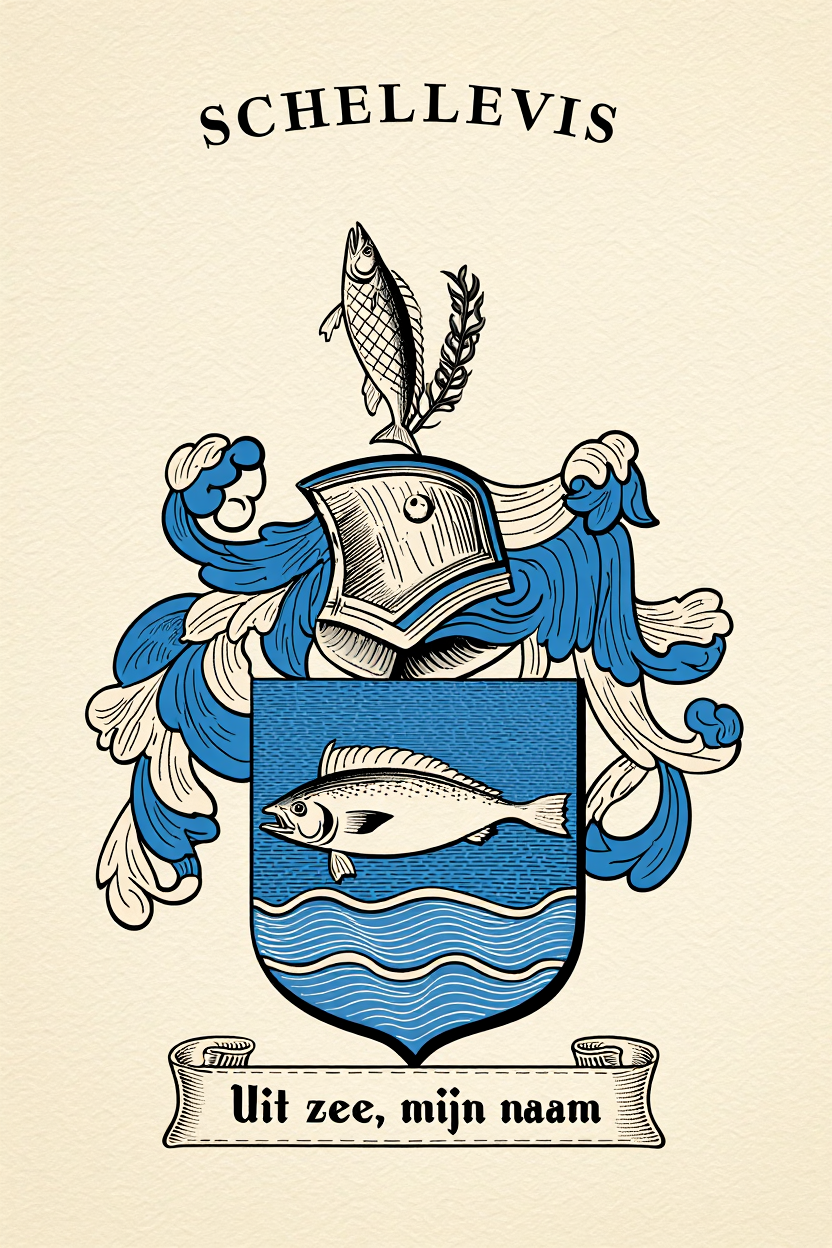 Familiewapen van de achternaam SCHELLEVIS