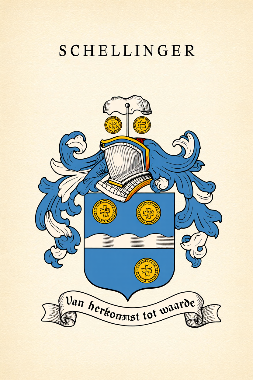 Familiewapen van de achternaam SCHELLINGER