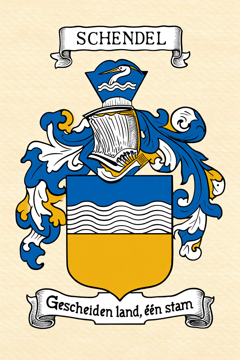 Familiewapen van de achternaam SCHENDEL