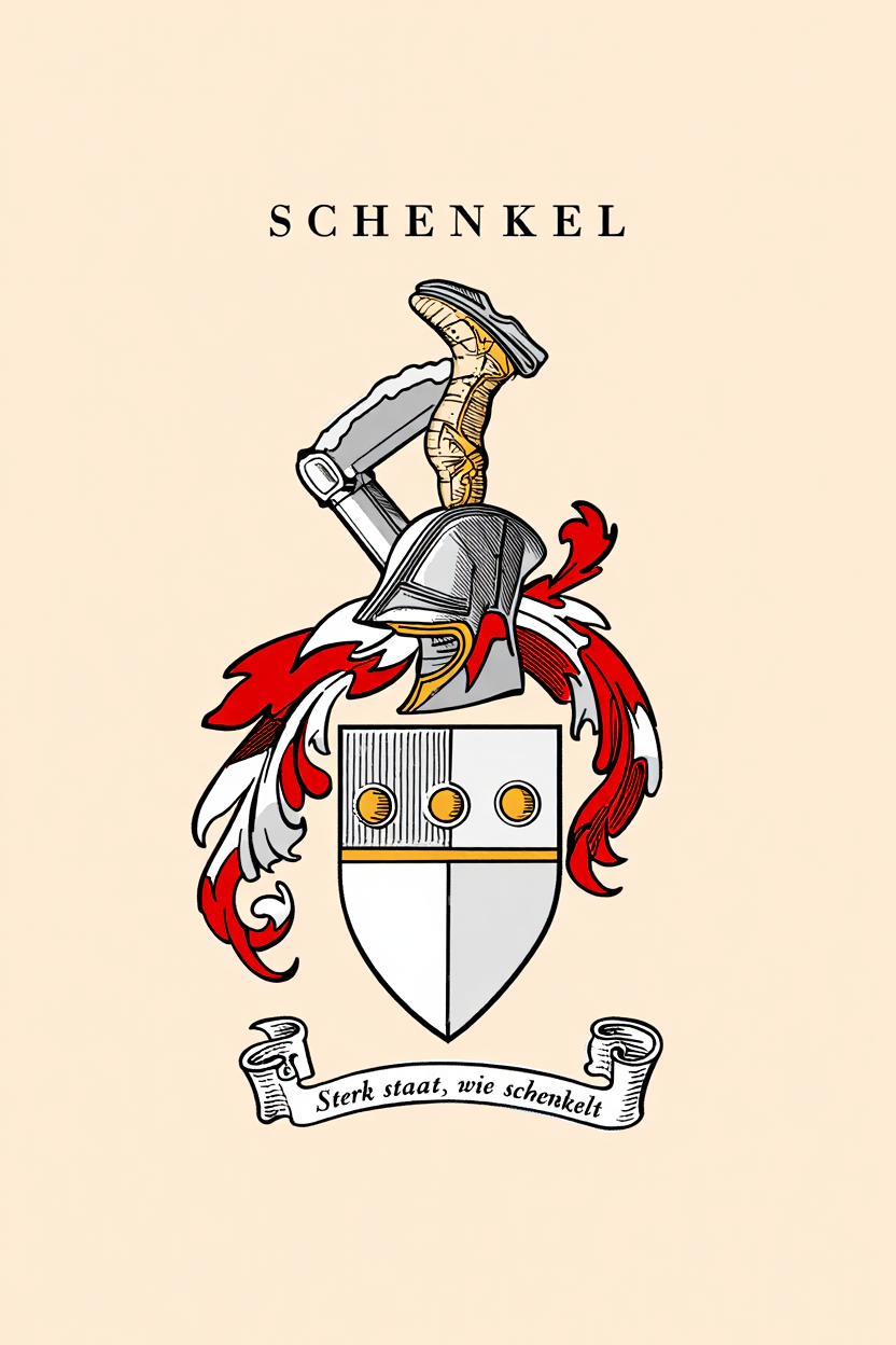 Familiewapen van de achternaam SCHENKEL