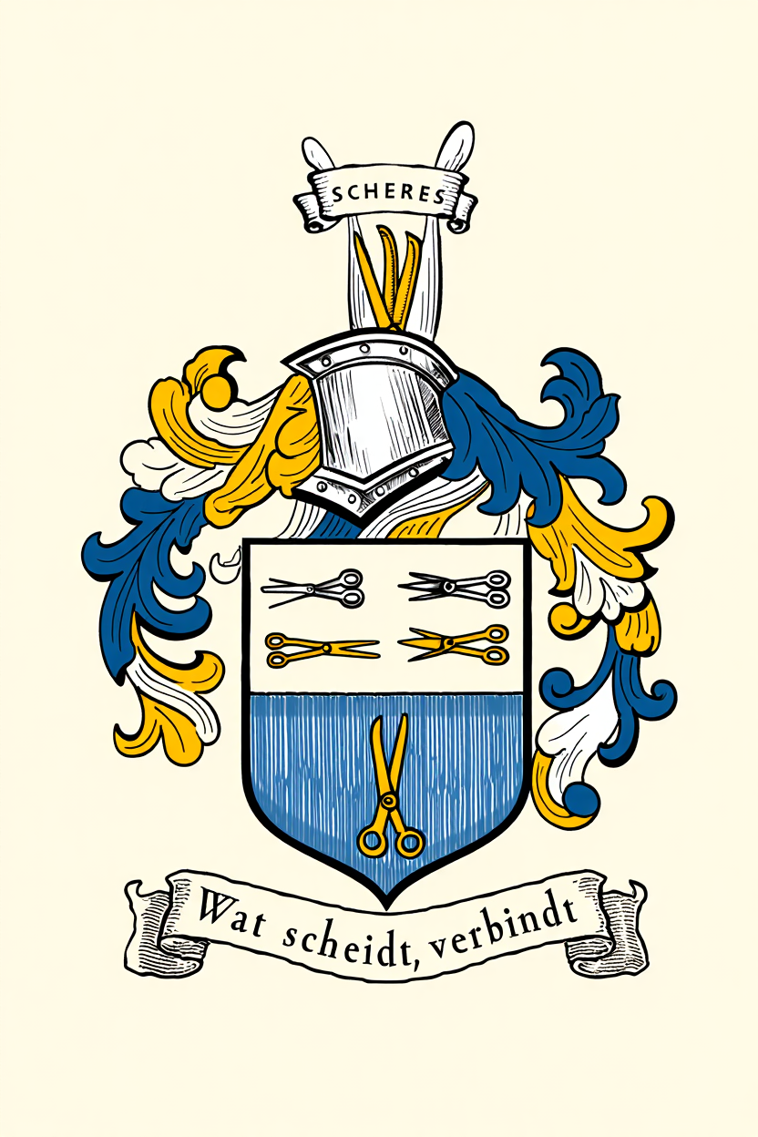 Familiewapen van de achternaam SCHERES