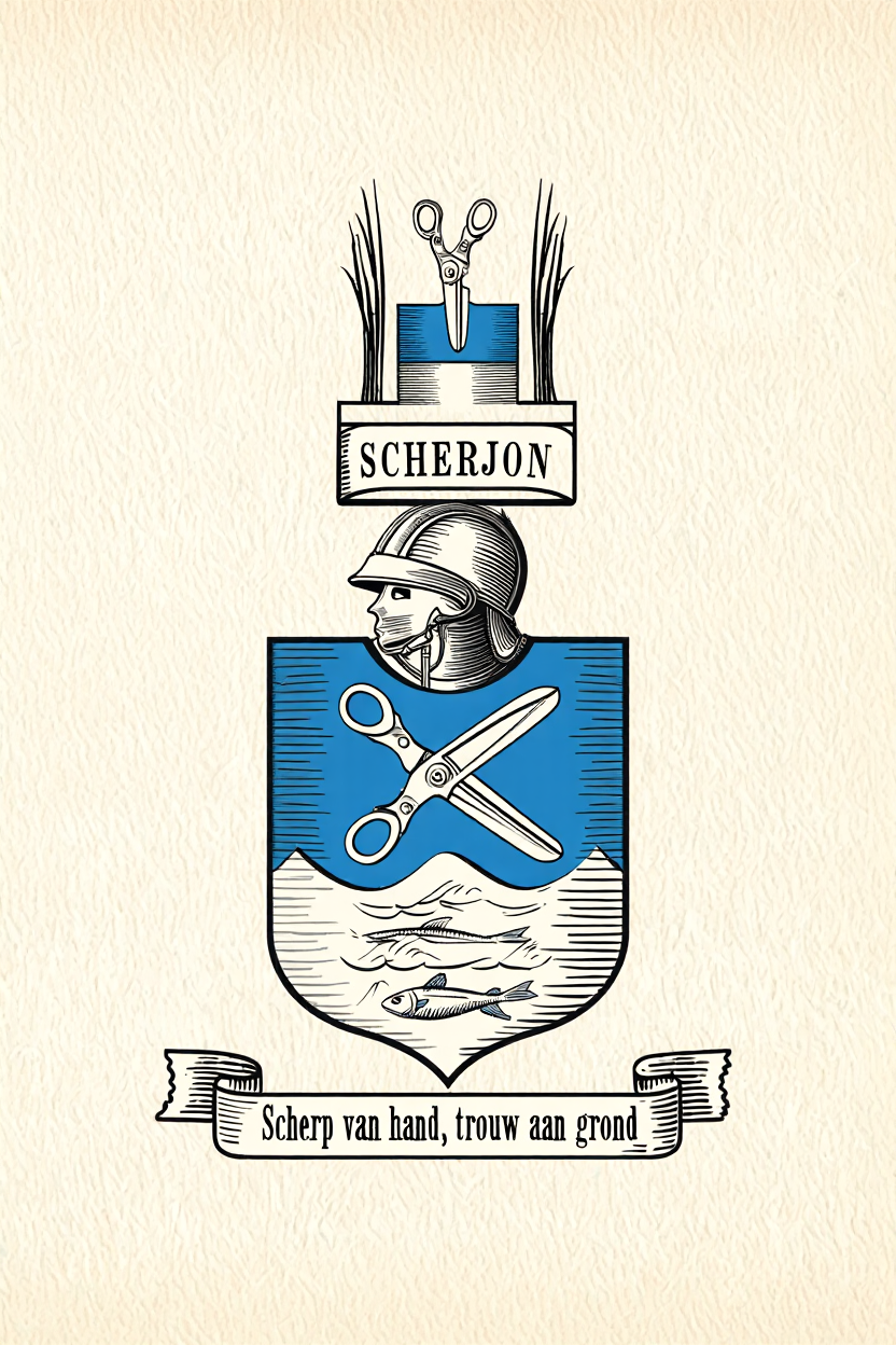Familiewapen van de achternaam SCHERJON