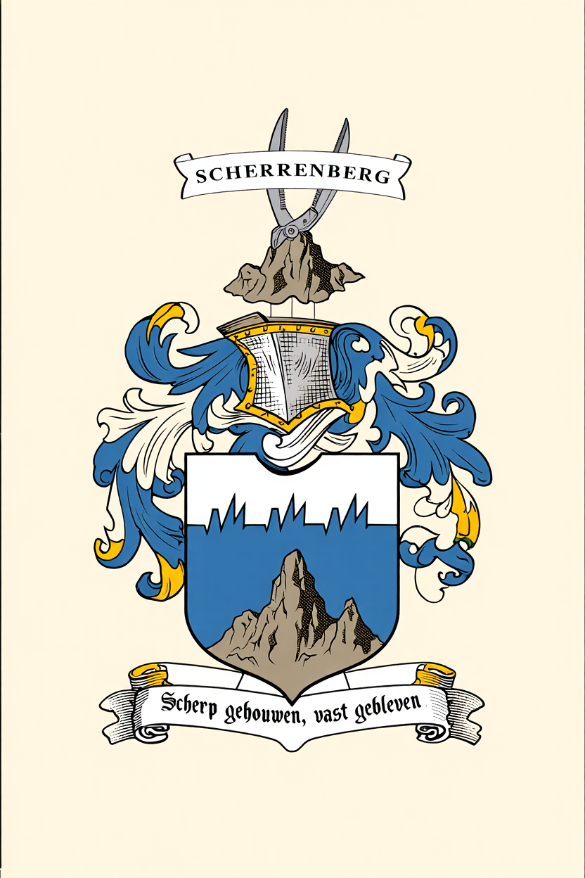 Familiewapen van de achternaam SCHERRENBERG