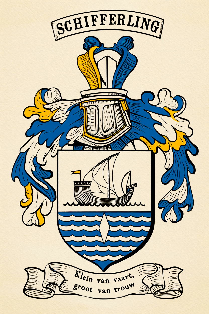 Familiewapen van de achternaam SCHIFFERLING