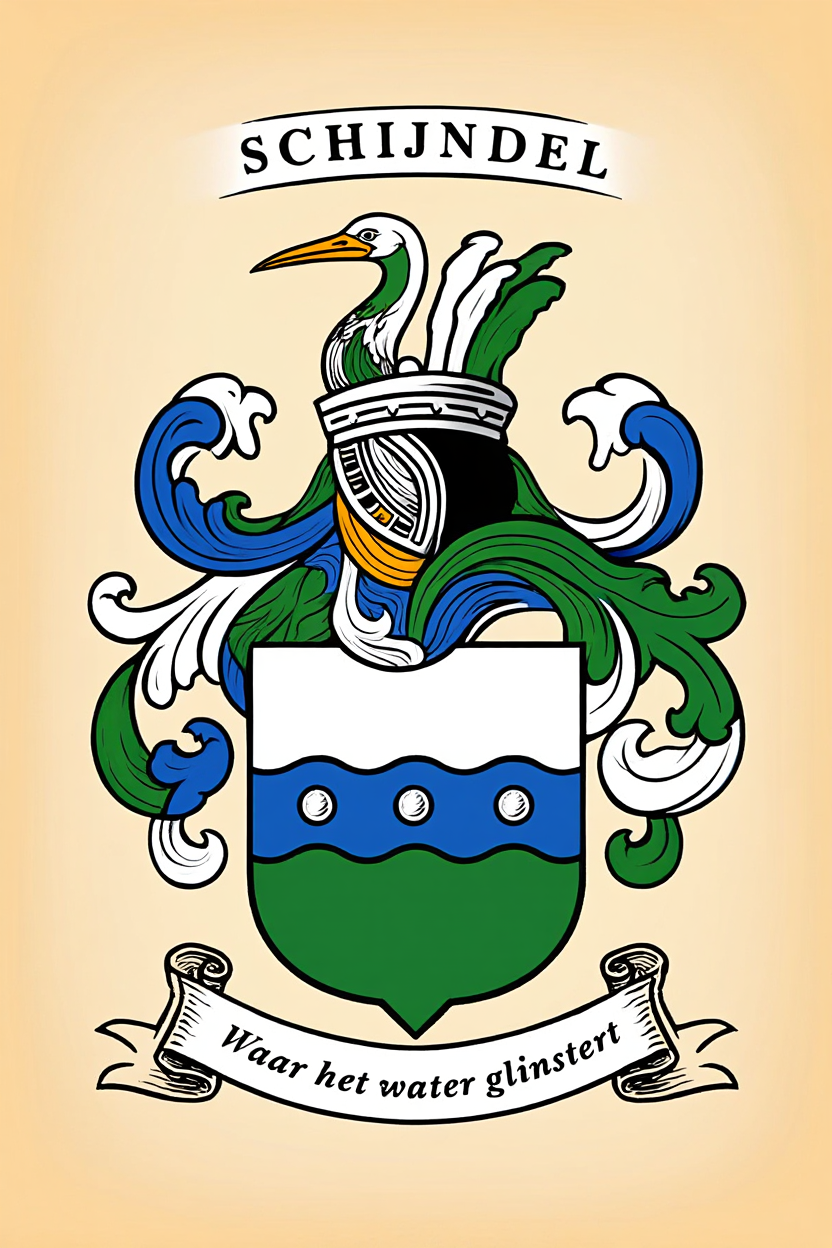 Familiewapen van de achternaam SCHIJNDEL