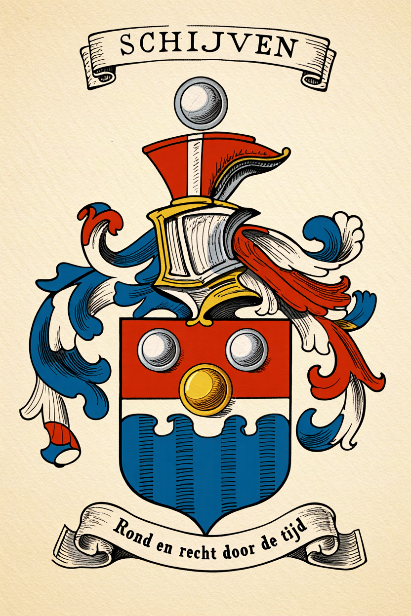 Familiewapen van de achternaam SCHIJVEN