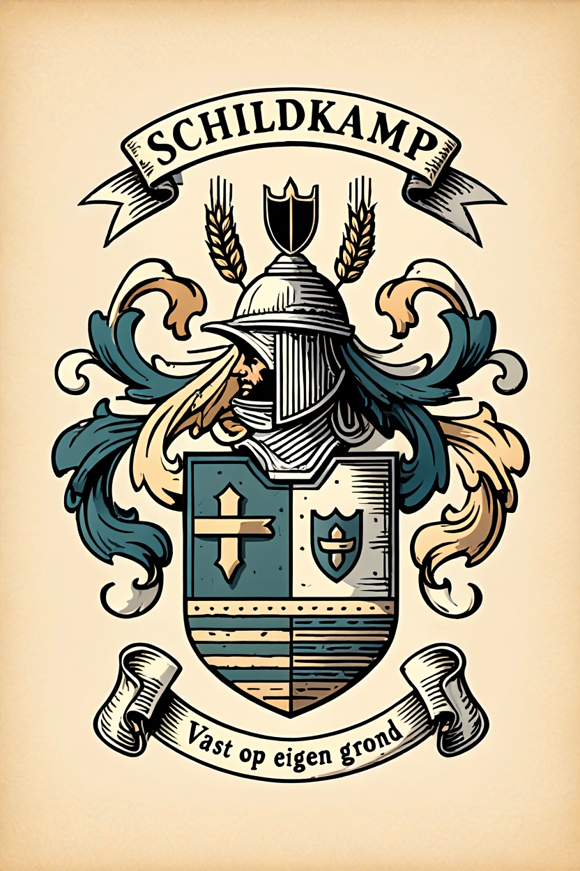 Familiewapen van de achternaam SCHILDKAMP