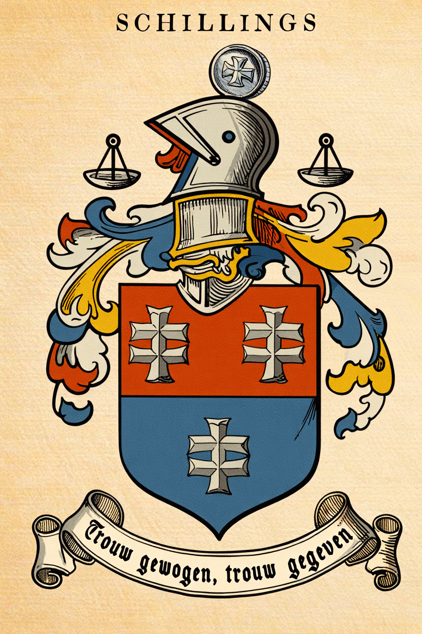 Familiewapen van de achternaam SCHILLINGS