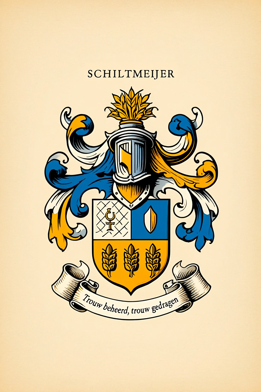 Familiewapen van de achternaam SCHILTMEIJER