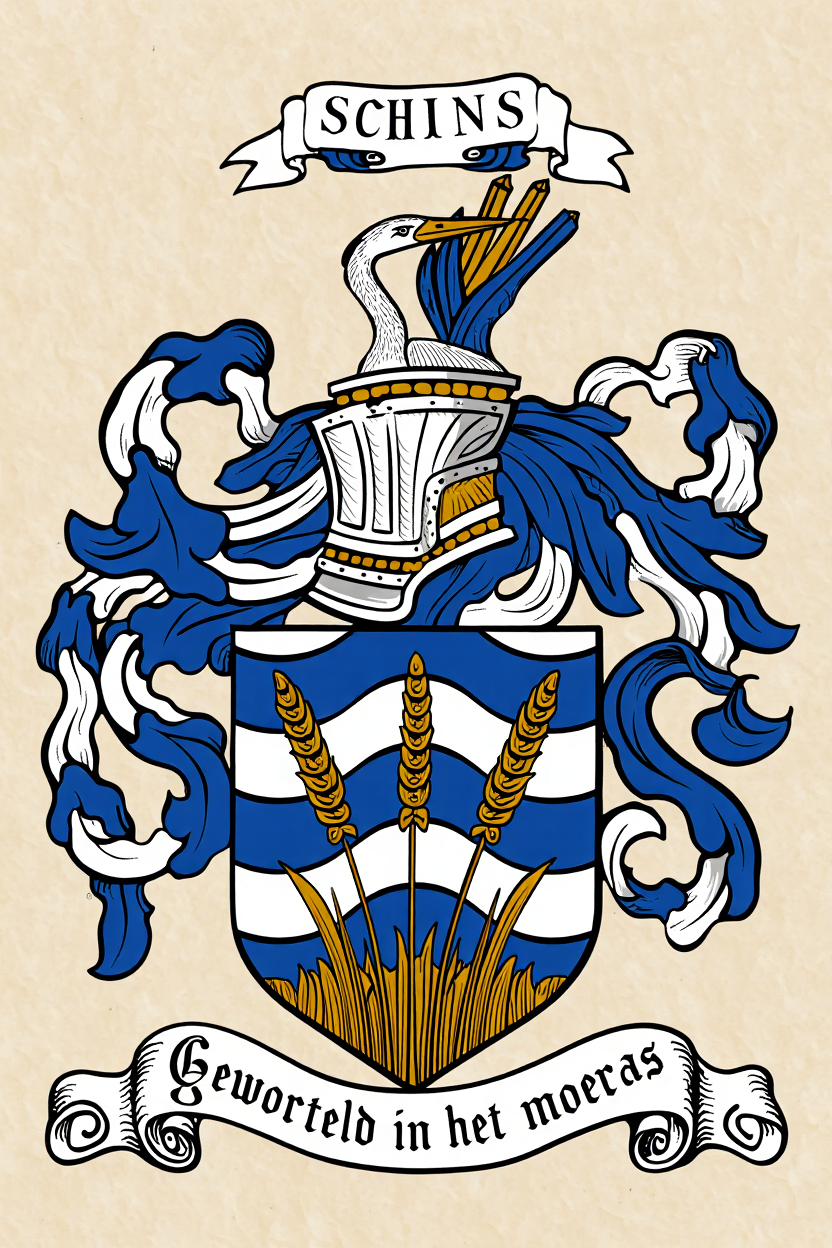 Familiewapen van de achternaam SCHINS