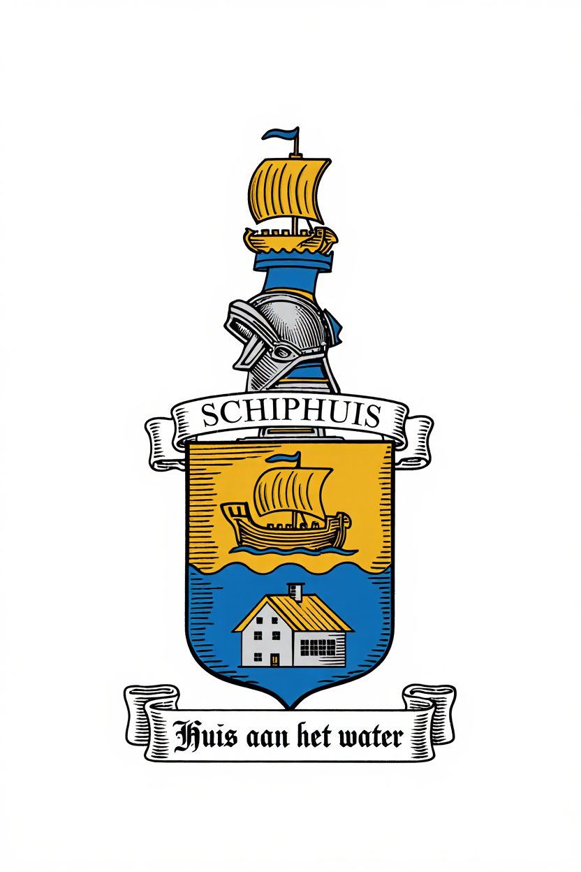 Familiewapen van de achternaam SCHIPHUIS