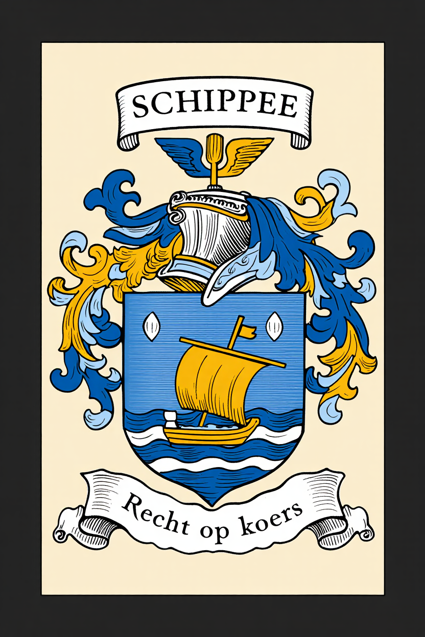 Familiewapen van de achternaam SCHIPPEE