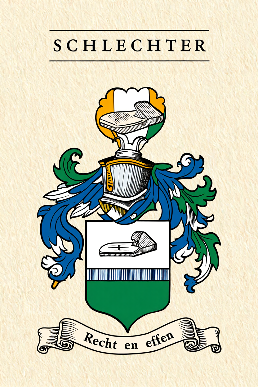 Familiewapen van de achternaam SCHLECHTER