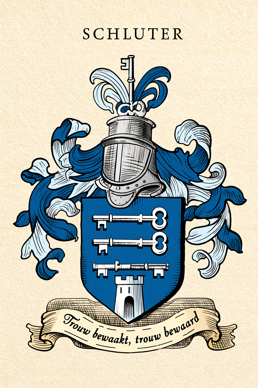 Familiewapen van de achternaam SCHLUTER