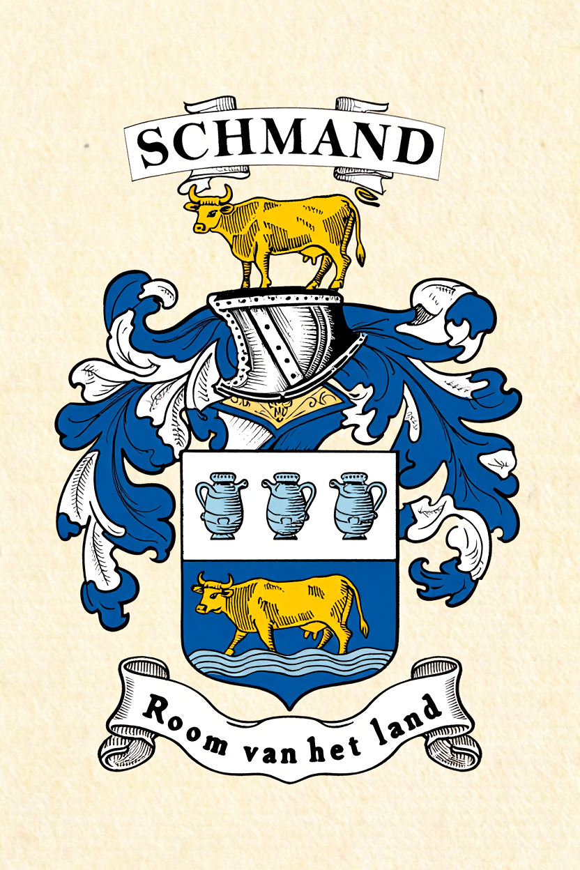 Familiewapen van de achternaam SCHMAND