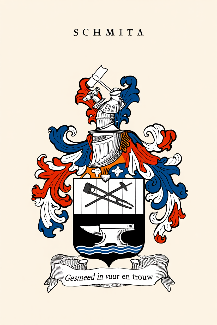 Familiewapen van de achternaam SCHMITA