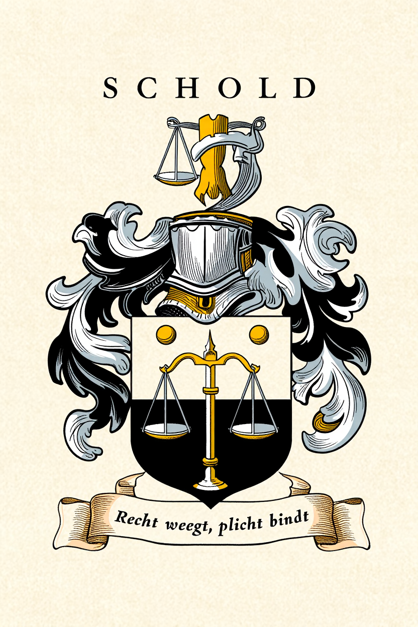Familiewapen van de achternaam SCHOLD