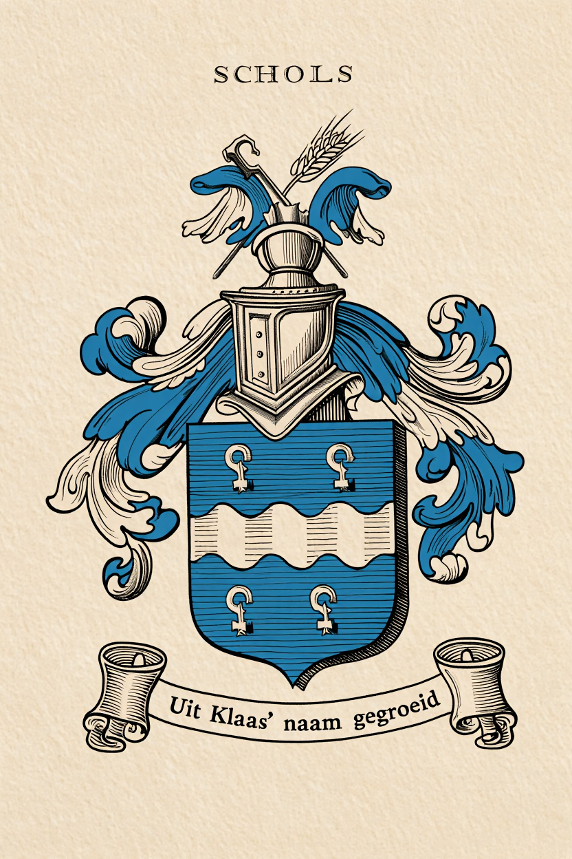 Familiewapen van de achternaam SCHOLS