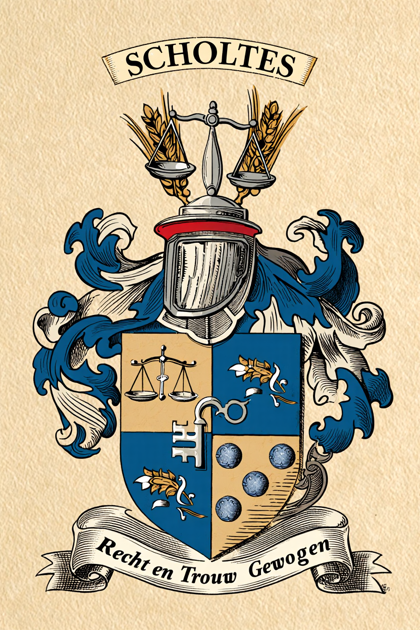 Familiewapen van de achternaam SCHOLTES