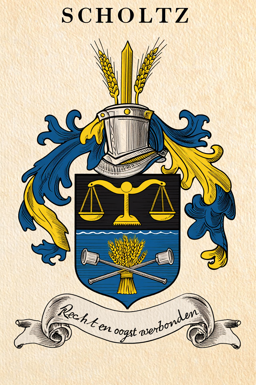 Familiewapen van de achternaam SCHOLTZ