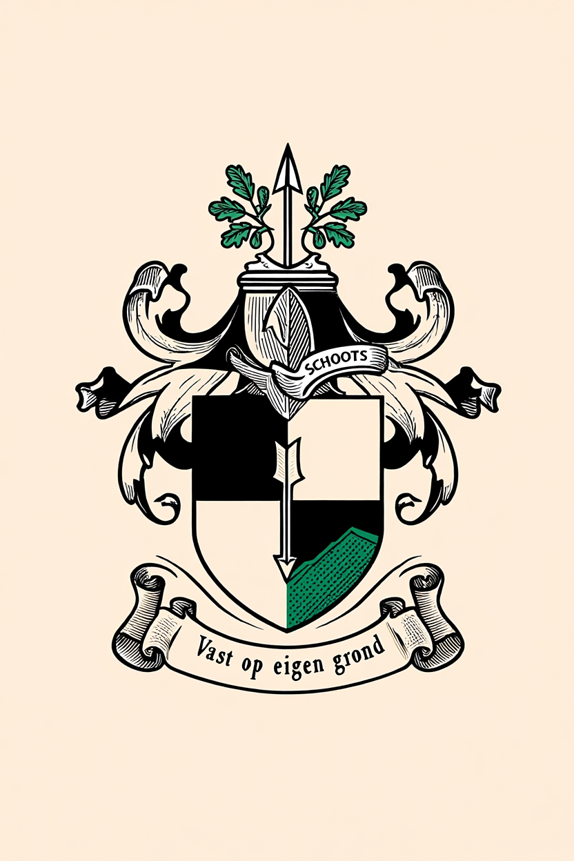 Familiewapen van de achternaam SCHOOTS (vergrendeld)