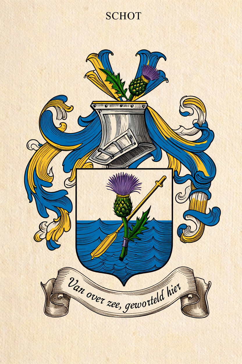 Familiewapen van de achternaam SCHOT
