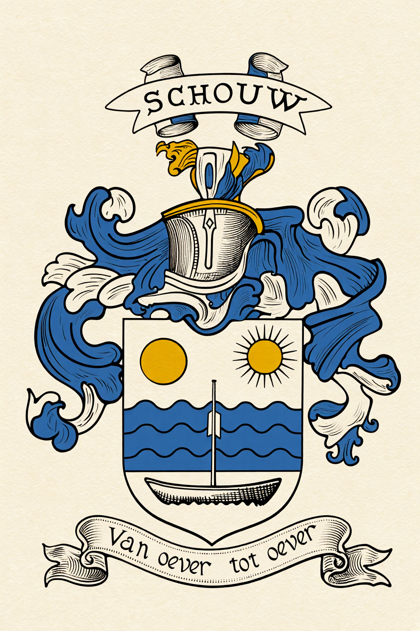 Familiewapen van de achternaam SCHOUW
