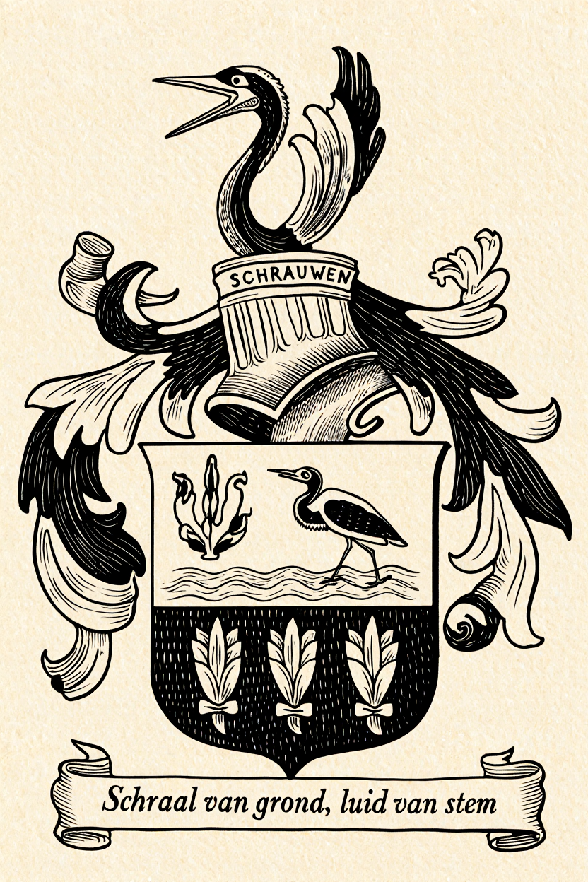 Familiewapen van de achternaam SCHRAUWEN