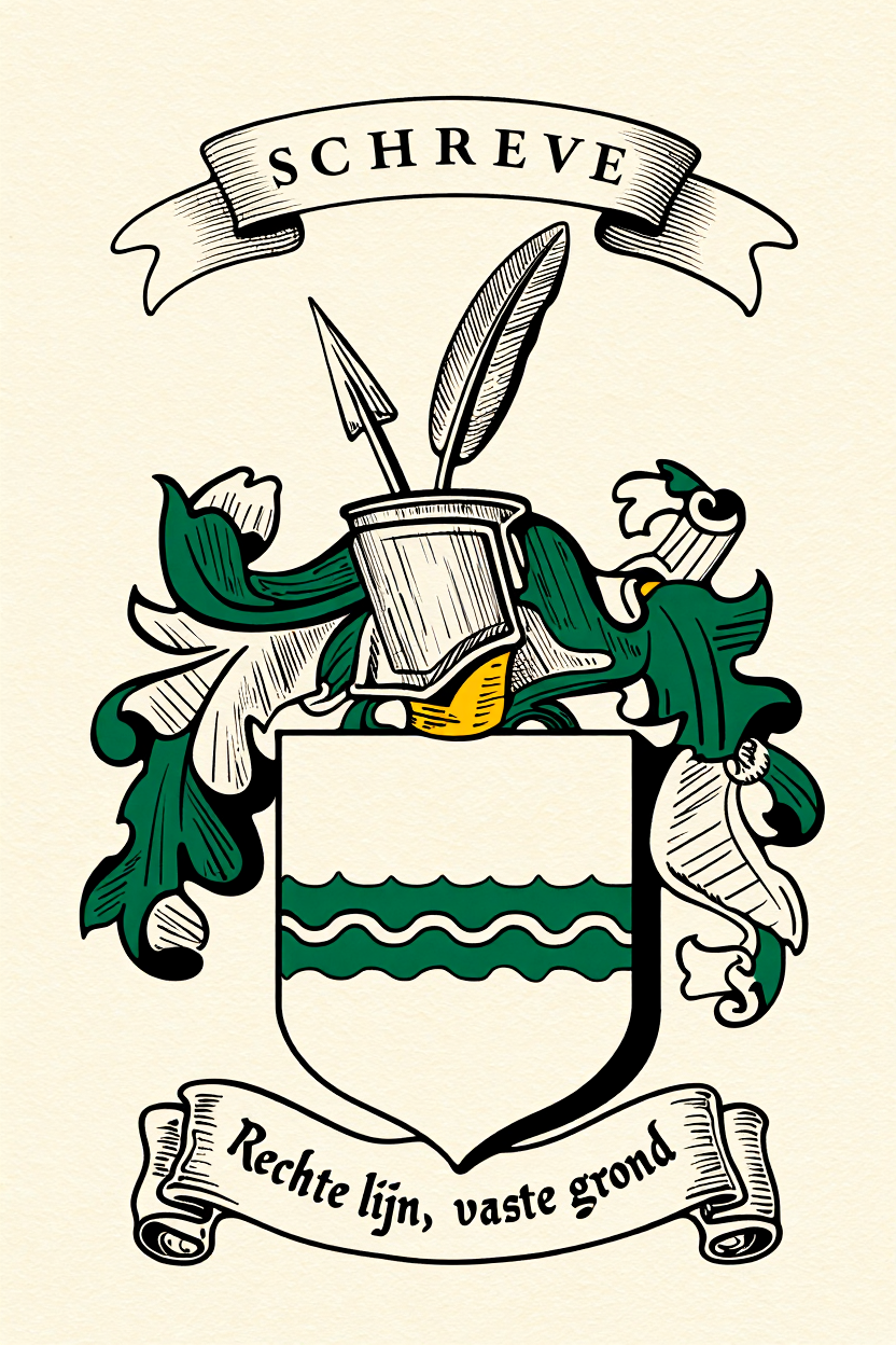 Familiewapen van de achternaam SCHREVE
