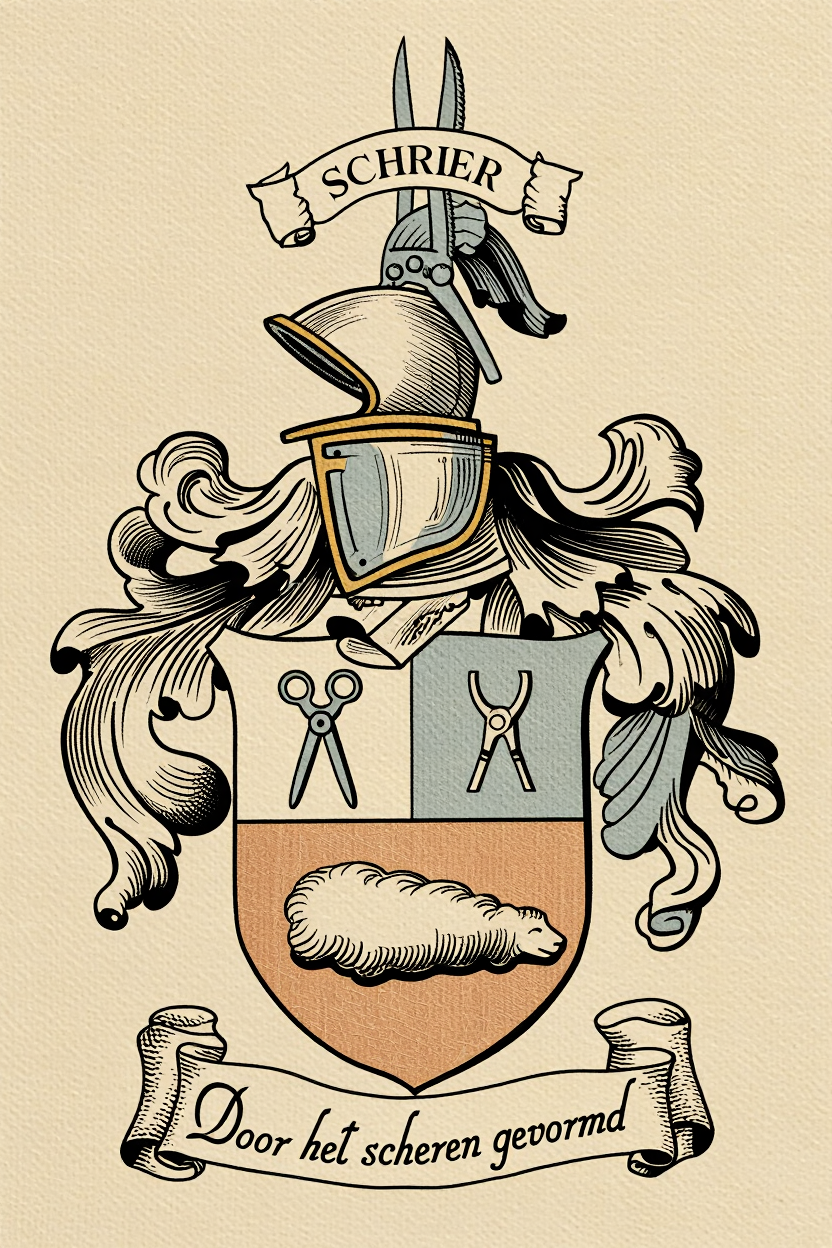 Familiewapen van de achternaam SCHRIER