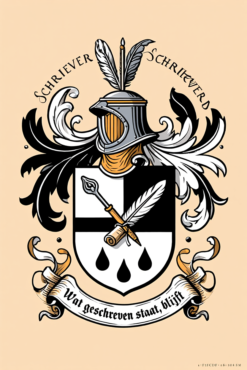Familiewapen van de achternaam SCHRIEVER