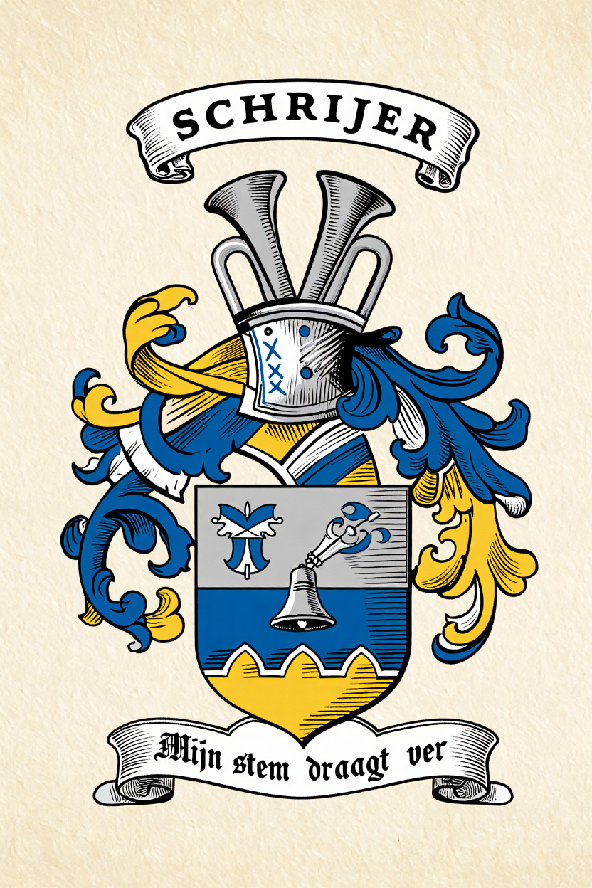 Familiewapen van de achternaam SCHRIJER