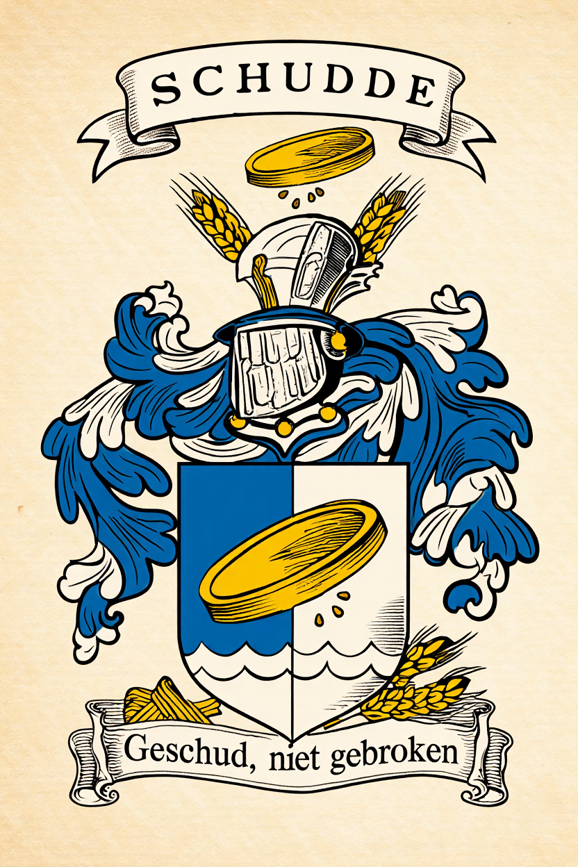 Familiewapen van de achternaam SCHUDDE
