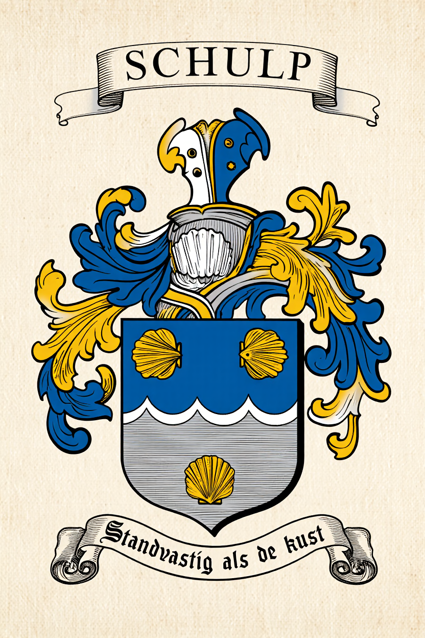Familiewapen van de achternaam SCHULP