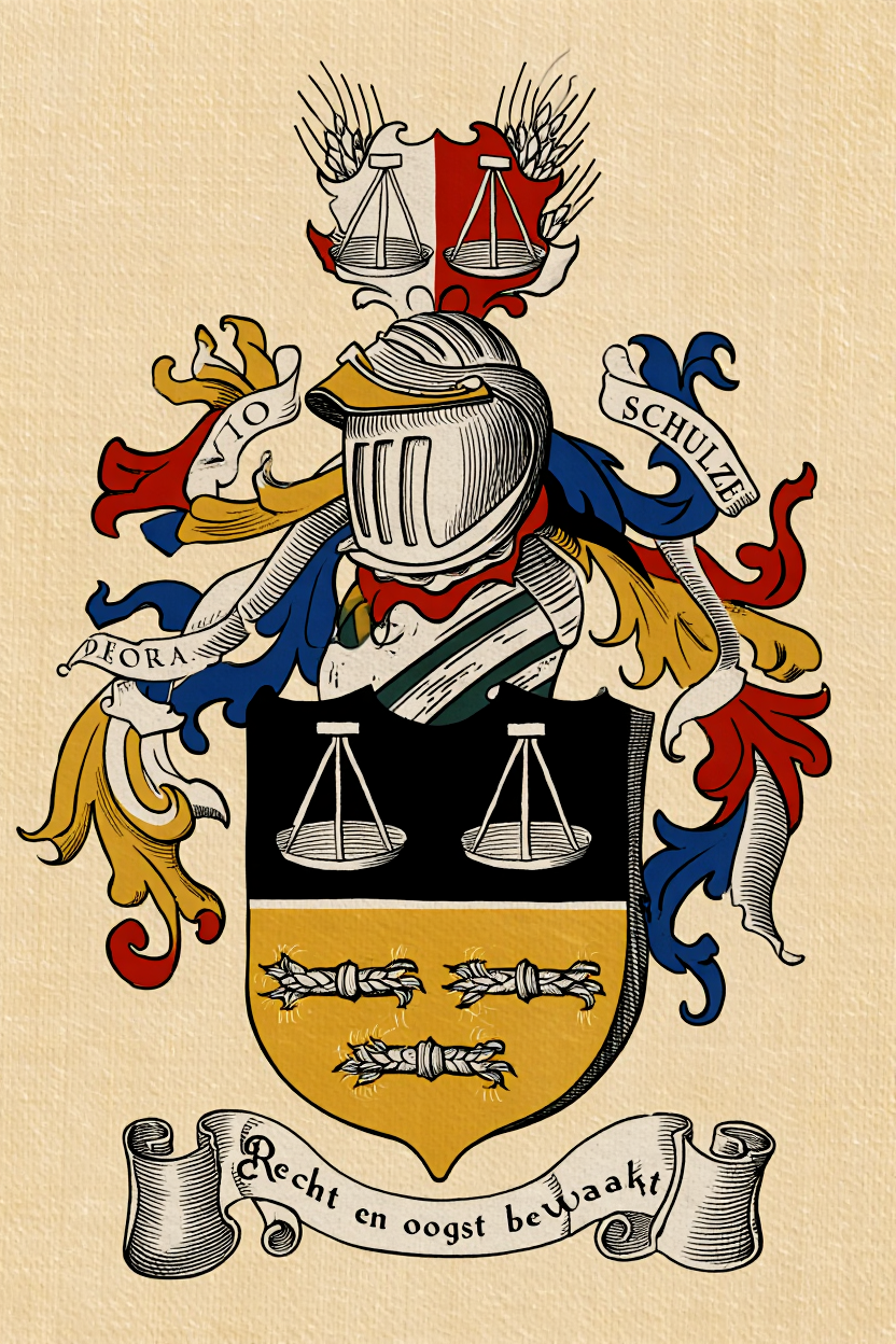 Familiewapen van de achternaam SCHULZE