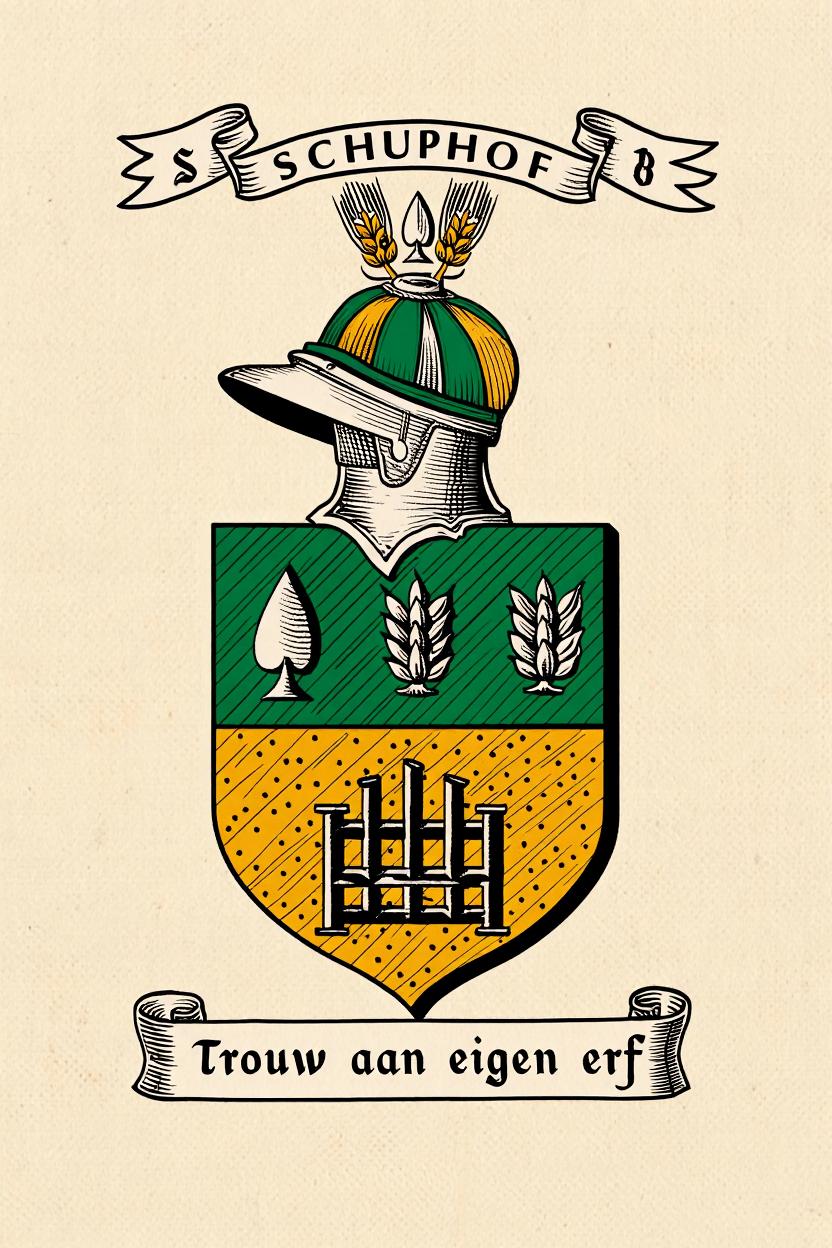 Familiewapen van de achternaam SCHUPHOF