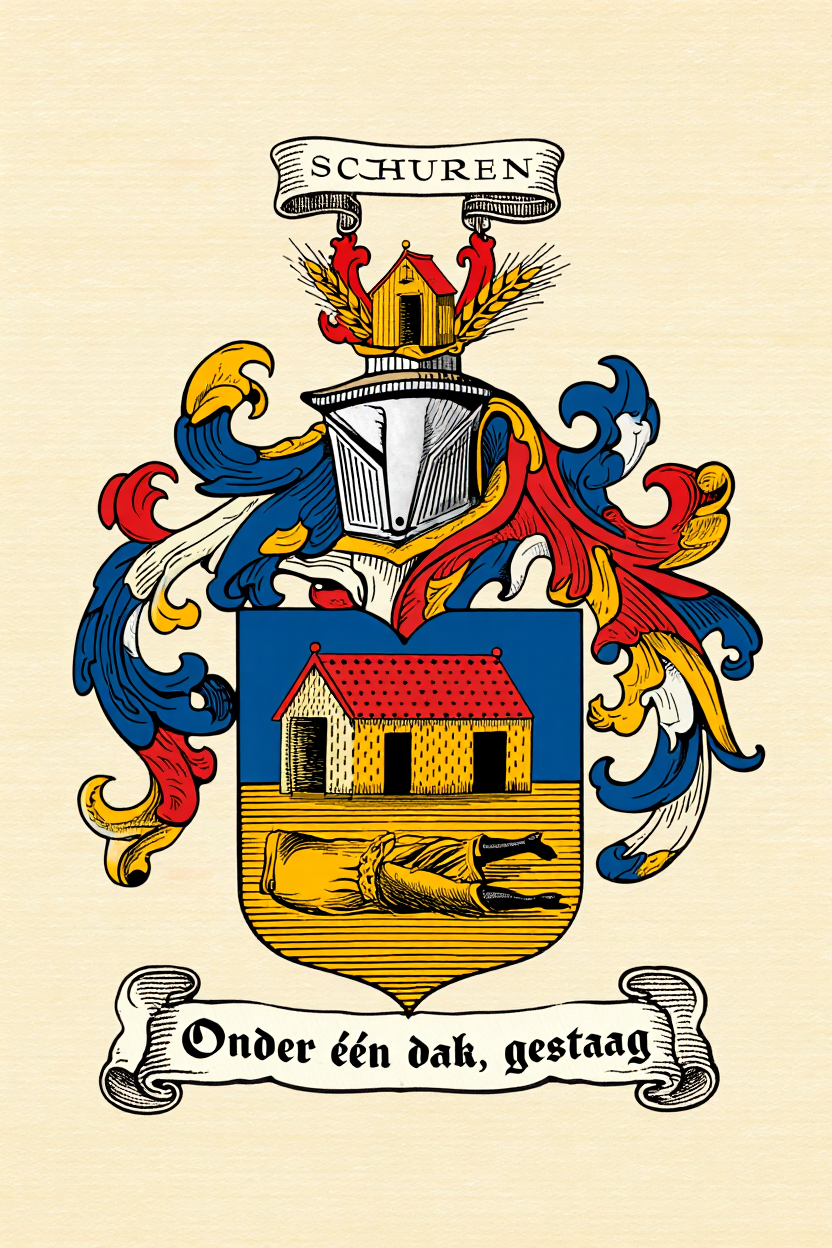 Familiewapen van de achternaam SCHUREN
