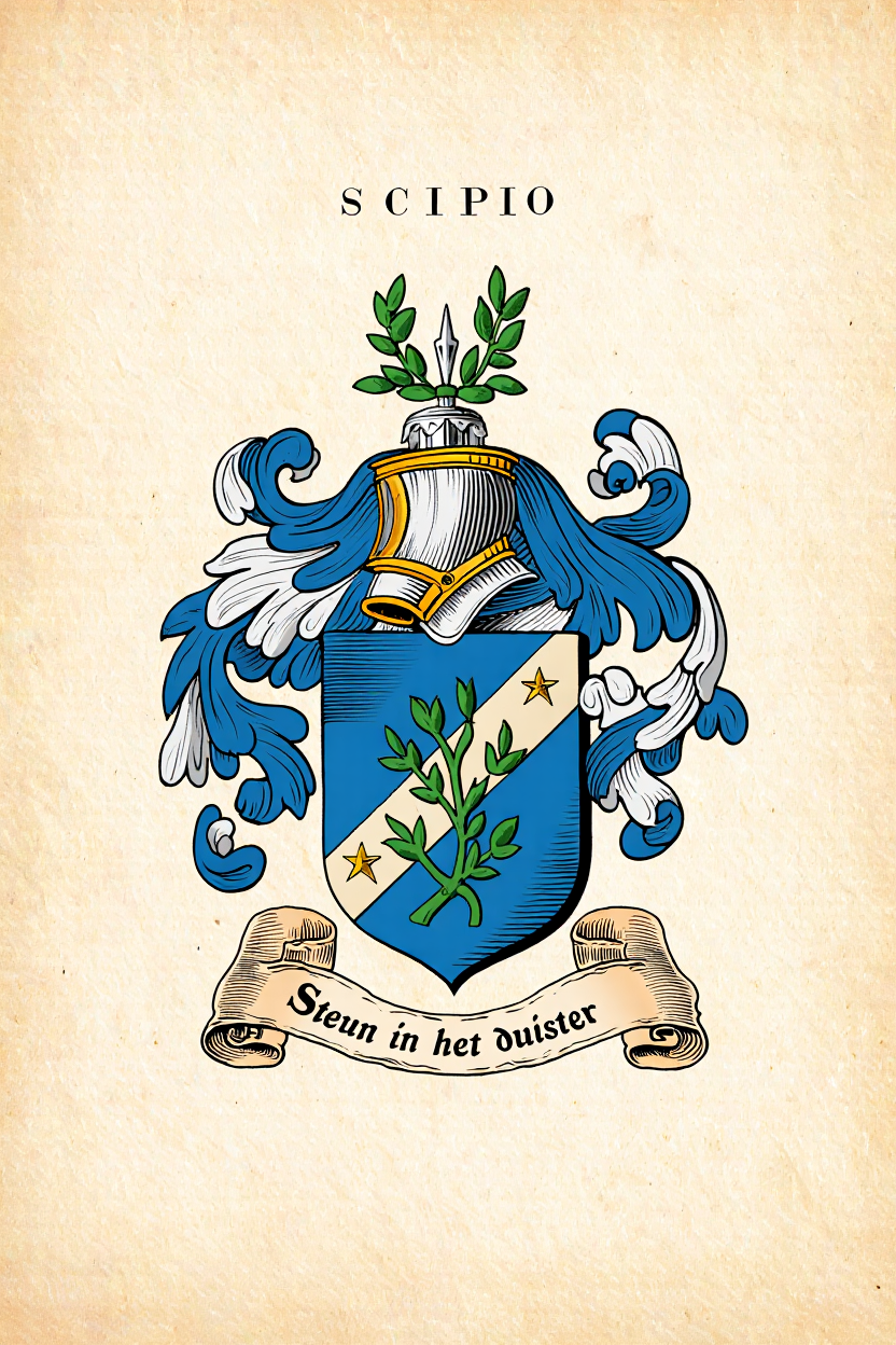 Familiewapen van de achternaam SCIPIO
