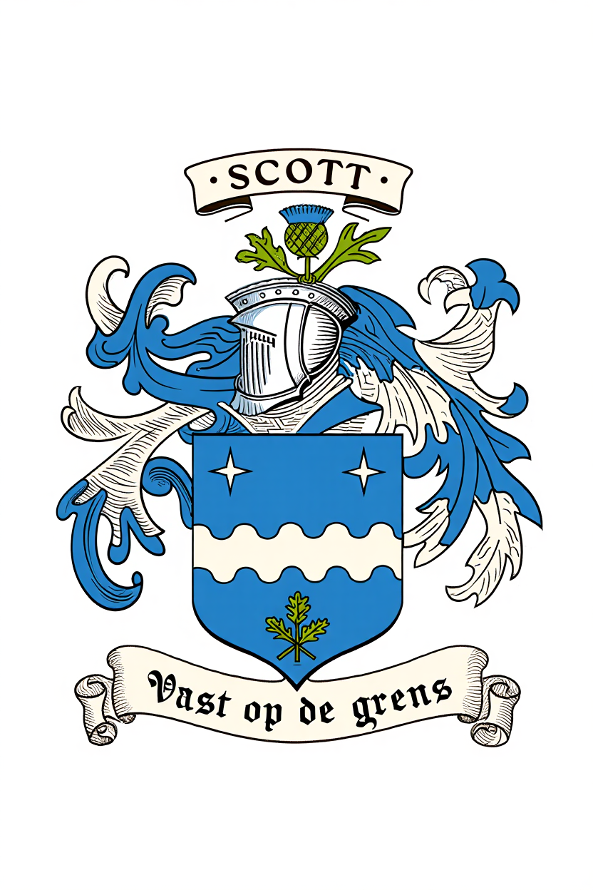 Familiewapen van de achternaam SCOTT