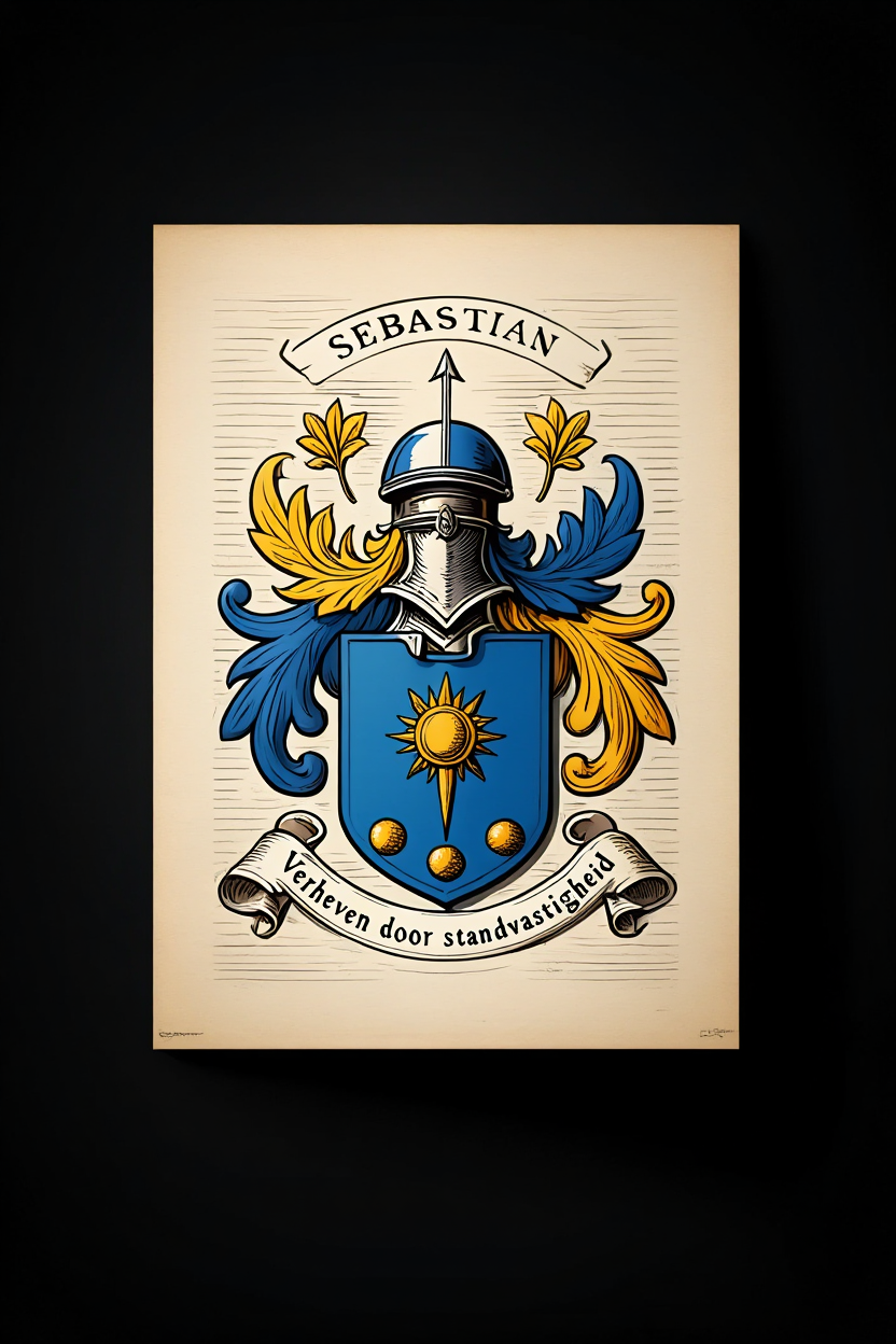Familiewapen van de achternaam SEBASTIAN