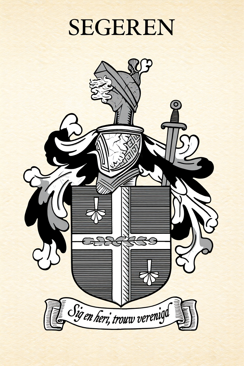 Familiewapen van de achternaam SEGEREN
