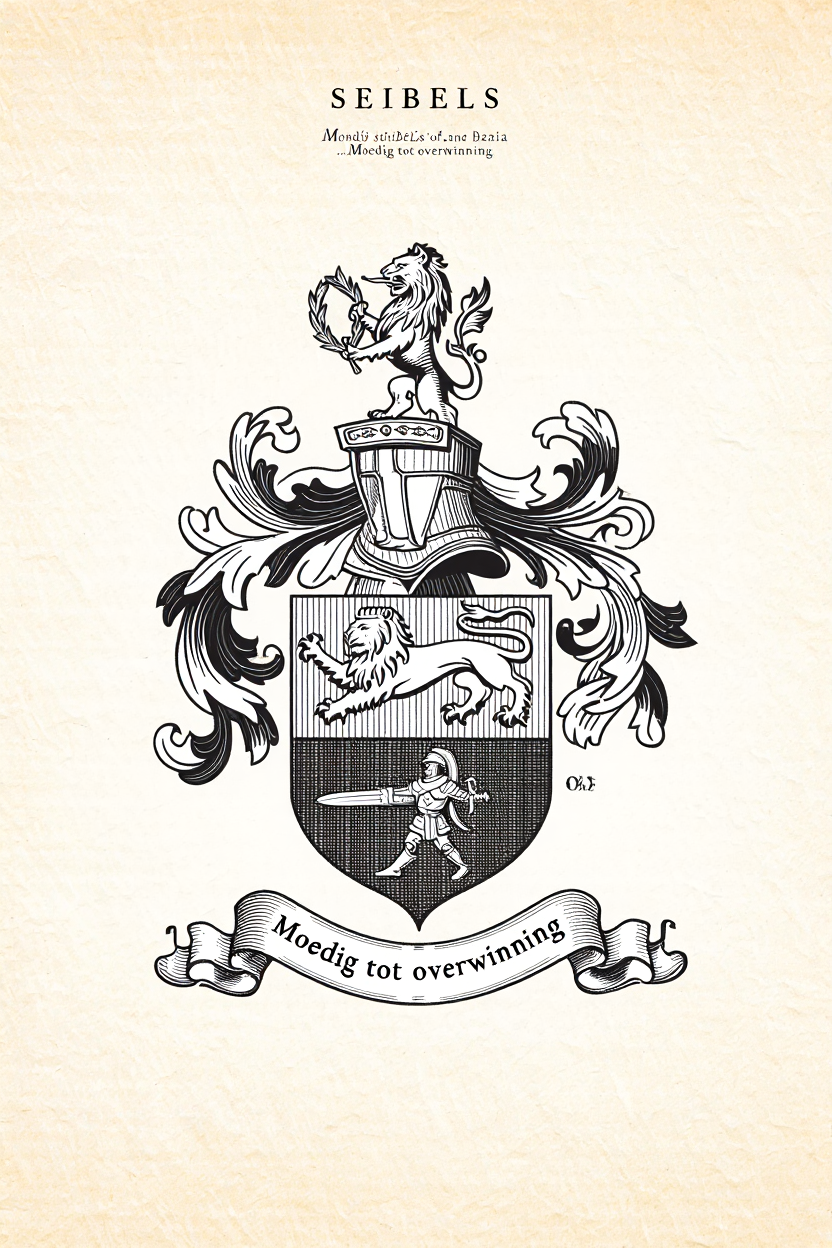 Familiewapen van de achternaam SEIBELS (vergrendeld)